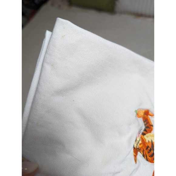 Disney's Winnie the Pooh Tigger Carrots Hand Towel 2pc Kitchen Set Fall Rare - Picture 6 of 6